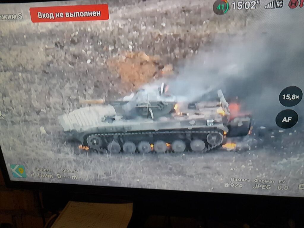 Украинская версия советской боевой машины пехоты БМП-1ТС с боевым модулем Копье